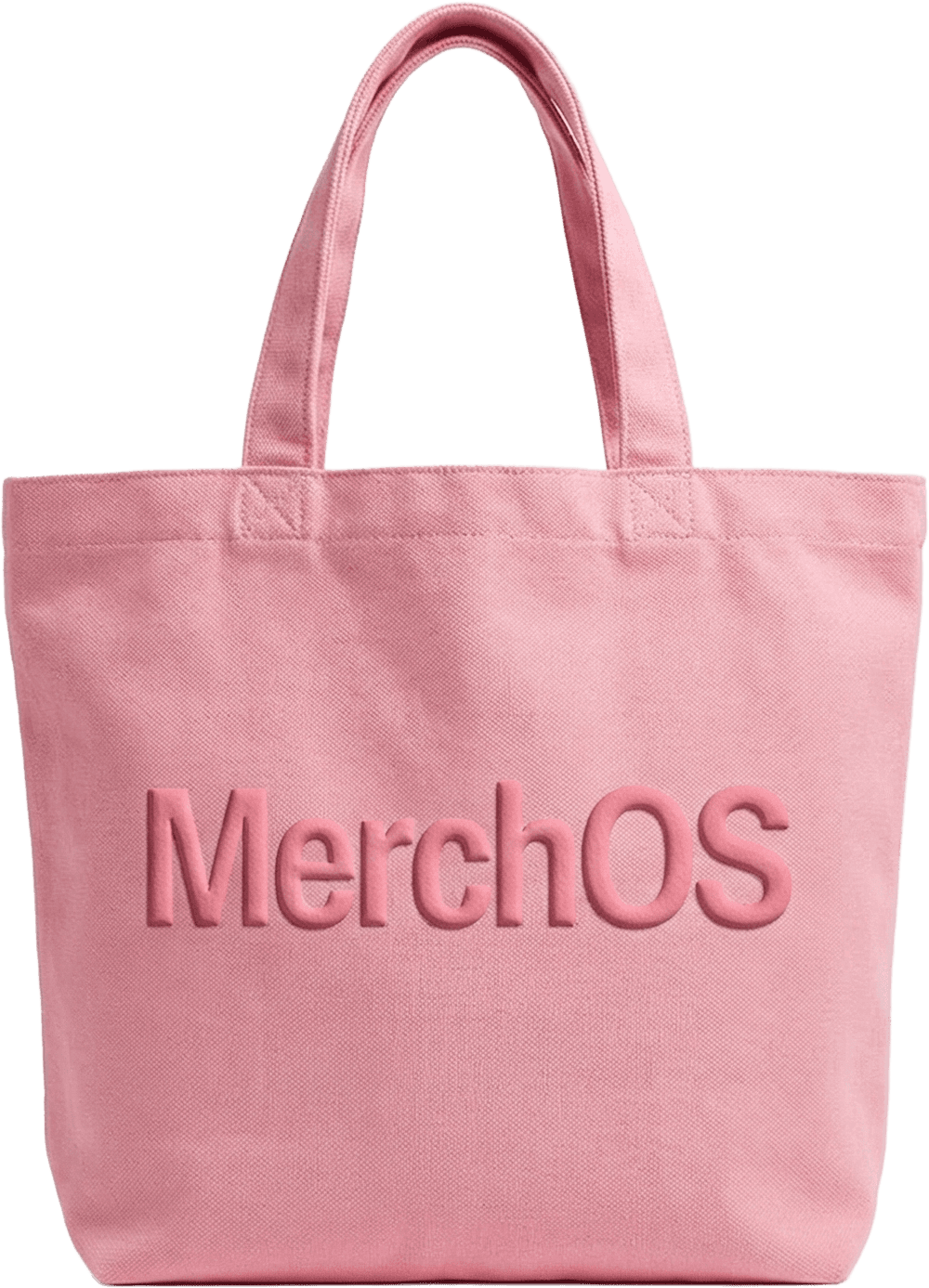 MerchOS branded tote bag